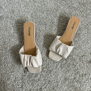 beige sandal